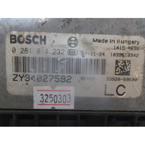 Suzuki SX4 Motor Beyni 0281014232 ZY34027592
