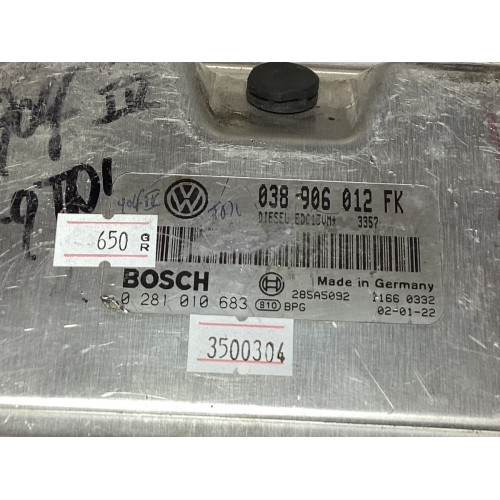 Seat Leon Toledo 1.9 Motor Beyni 0281010683 038906012FK EDC15VM+