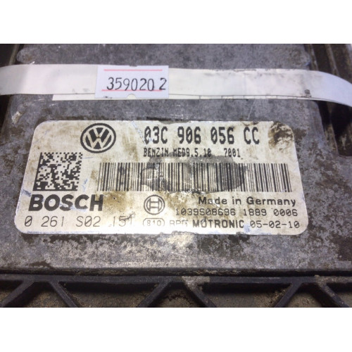 Volkswagen Golf Motor Beyni 0261S02151 03C906056CC