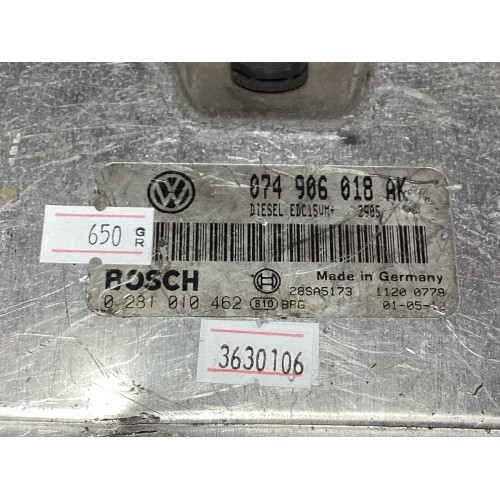 Volkswagen Transporter T4 2.5 Motor Beyni 0281010462 074906018AK EDC15VM+