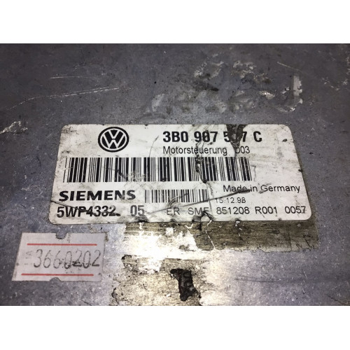 Volkswagen Passat 1.6 Motor Beyni 5WP433205 3B0907557C