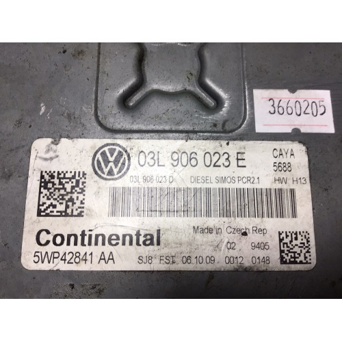 Volkswagen Polo 1.6 Motor Beyini 03L906023E 03L906023D 5WP42841AA PCR2.1