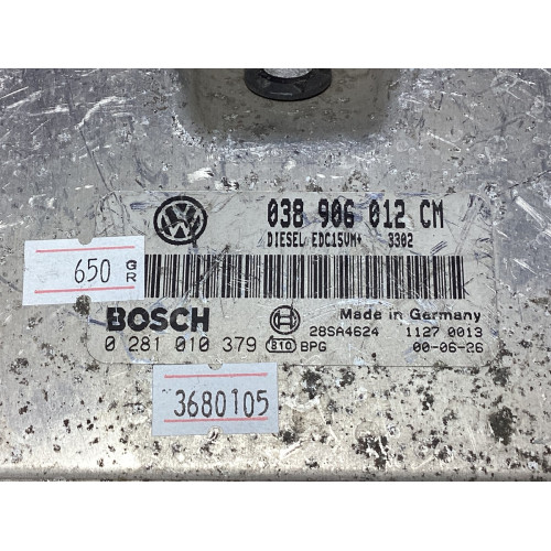 Volkswagen Lupo Motor Beyni 0281010379 038906012CM
