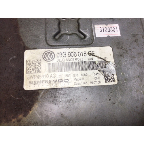 Volkswagen Passat 2.0 Motor Beyni 5WP45610AC 03G906018CE