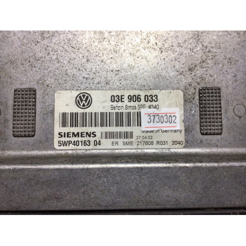 Seat Ibiza 1.2 Motor Beyni SIMOS3.3A 5WP4016304 03E906033