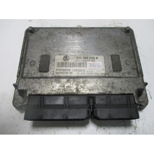 Skoda Fabia 1.2 Motor Beyni SIMOS3PE 5WP4012005 03E906033A