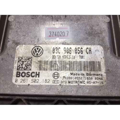 Volkswagen Touran 1.6 Motor Beyni MED9.5.10 0261S02182 03C906056CH