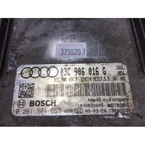 Audi A3 1.4 TSI Motor Beyni 0261S04653 03C906016G