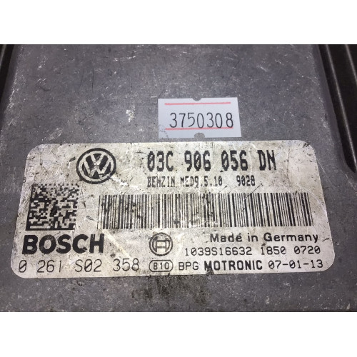 Volkswagen Golf Motor Beyni 0261S02358 03C906056DN