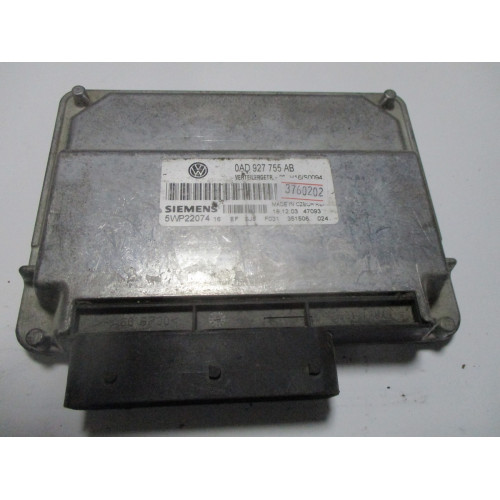 Volkswagen Touareg Motor Beyni 5WP2207416 0AD927755AB