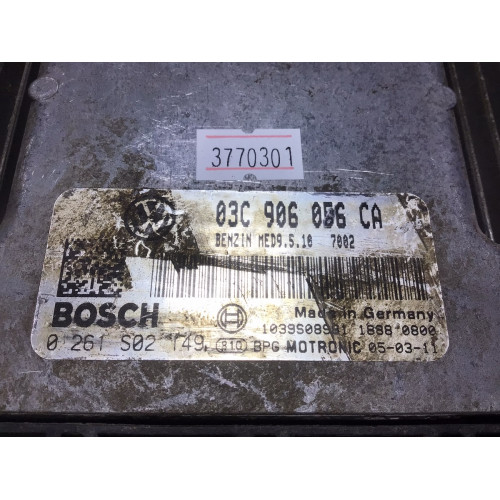 Volkswagen Golf 5 Motor Beyni 0261S02149 03C906056CA