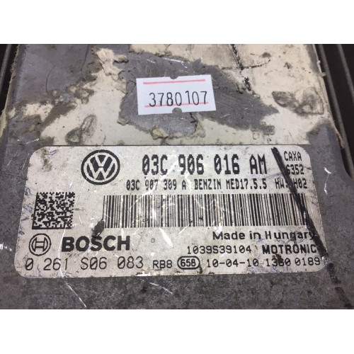 Volkswagen Golf 1.4 Motor Beyni 03C906016AM 0261S06083