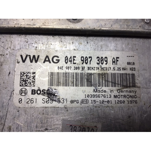 Volkswagen Polo 1.2 Motor Beyni 0261S09531 04E907309AF