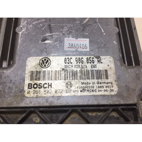 Volkswagen Golf5 1.6 FSI Motor Beyni 03C906056AL 0261S02072