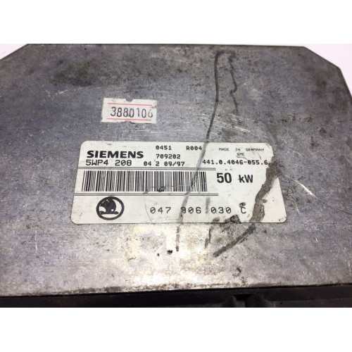 Skoda Felicia 1.3 Motor Beyni 5WP420804 047906030C