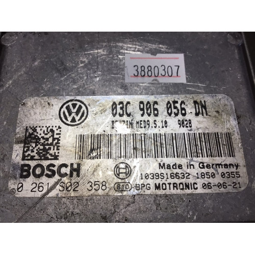 Volkswagen Golf Motor Beyni 0261S02358 03C906056DN