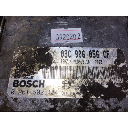 Volkswagen Golf 1.6 Motor Beyni 0261S02184 03C906056CF