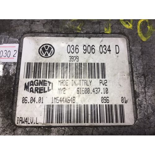 Volkswagen Polo 1.4 Seat Leon Motor Beyni 036906034D IAW4LV.L