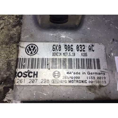 Seat Ibiza 1.4 Motor Beyni ME7.5.10 0261207228 6K0906032AC