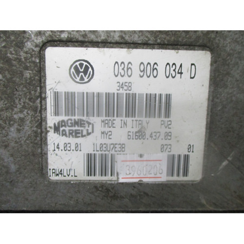 Volkswagen Polo 1.4 Motor Beyni 036906034D 61600.437.09