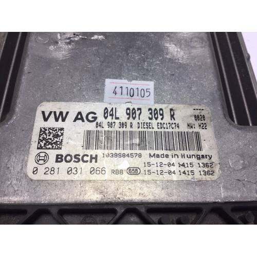 Volkswagen Golf MK7 Motor Beyni 0281031066 04L907309R EDC17C74