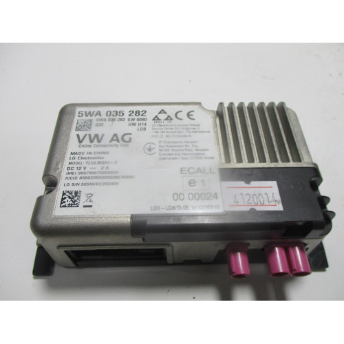 Volkswagen Seat Skoda Audi Çevrimiçi Servis Hizmeti Beyni 5WA035282