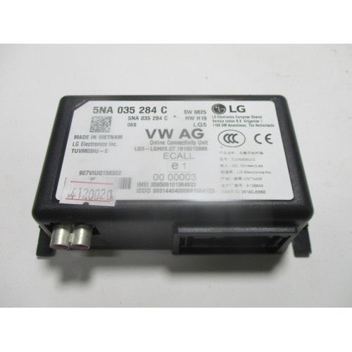 Volkswagen Seat Skoda Audi Çevrimiçi Servis Hizmeti Beyni 5NA035284C