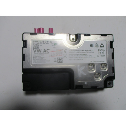 Volkswagen Seat Skoda Audi Online Servis Hizmeti Modülü 5WA035284A