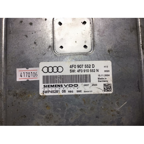 Audi A6 2.4 Motor Beyni 5WP4530406 4F0907552D