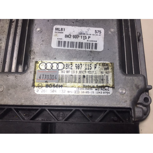 Audi A4 A5 2.0 Motor Beyni 8K2907115P 0261S04132 MED17.1
