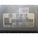 Volkswagen Passat 2.0 Motor Beyni MED9.1 0261S02105 3C0907115