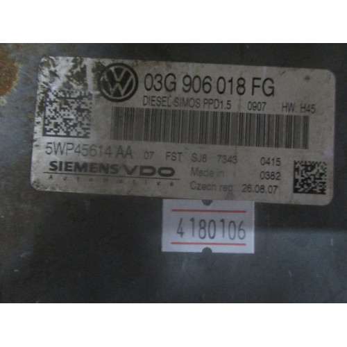 Volkswagen Passat Motor Beyni PPD1.5 5WP45614AA 03G906018FG