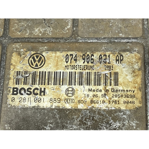 Volkswagen Transporter T4 2.5 TDI Motor Beyni 074906021AP 0281001889