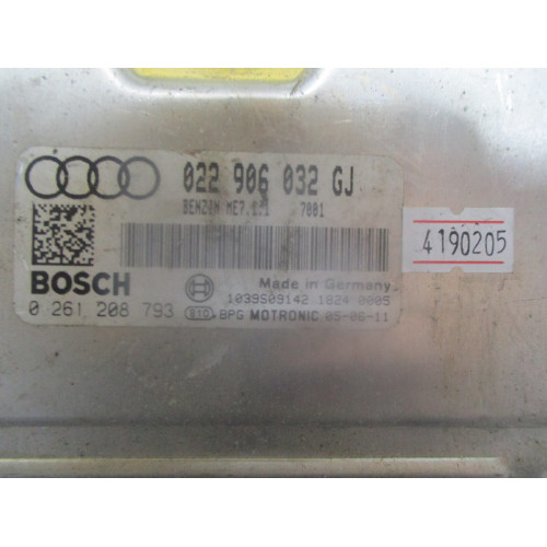 Audi A3 Motor Beyni ME7.1.1 022906032GJ 0261208793