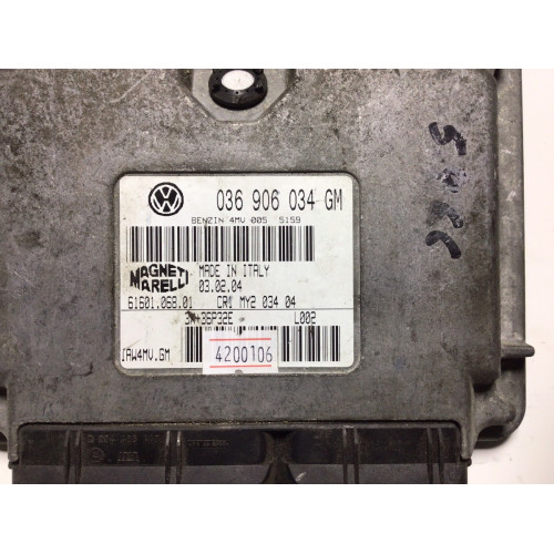 Seat Ibiza 1.4 Motor Beyni 036906034GM IAW4MV.GM