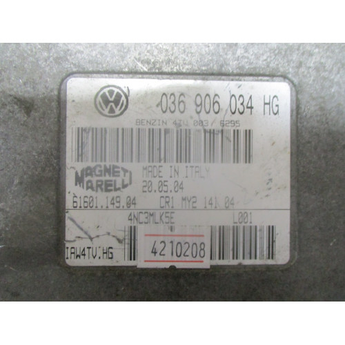 Skoda Fabia Motor Beyni 036906034HG IAW4TV.HG