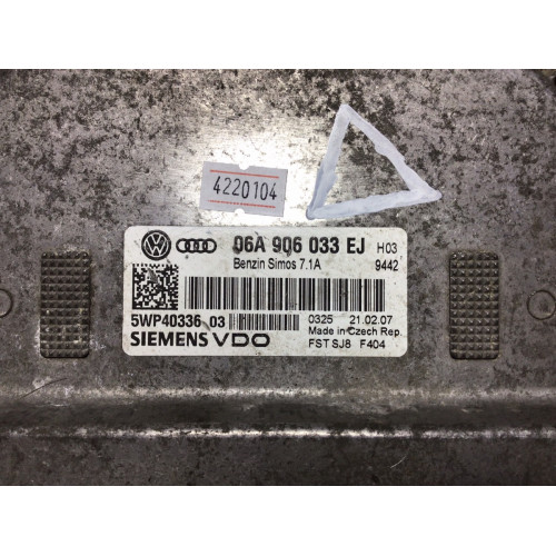 Audi Simos Motor Beyni 06A906033EJ 5WP4033603