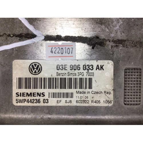 Volkswagen Polo 1.2 Motor Beyni 5WP4423603 03E906033AK