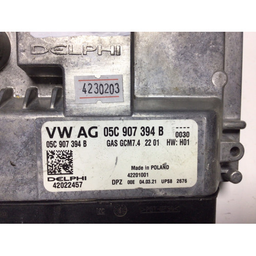 Skoda Octavia Golf Motor Motor Beyni GCM7.4 05C907394B 