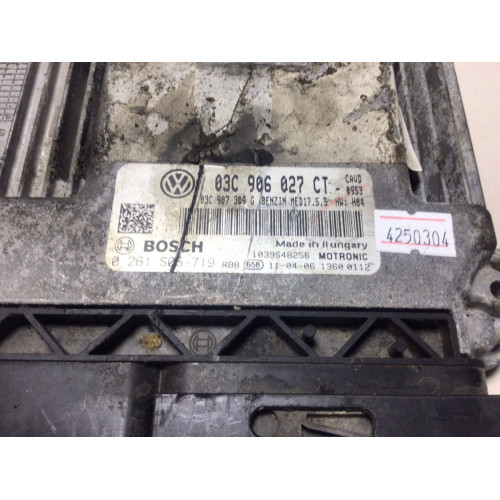Volkswagen Scirocco 1.4 Motor Beyni 0261S06719 03C906027CT MED17.5.5