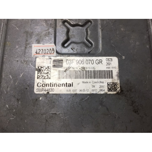 Seat Ibiza 1.2 TSI Motor Beyni 03F906070GR 5WP44830 SIMOS10.22A