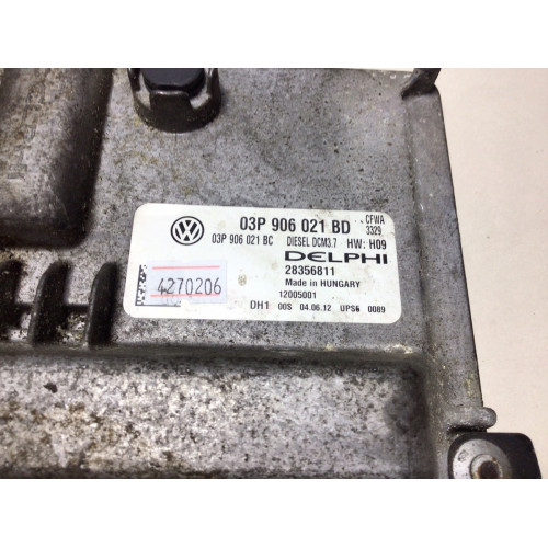 Volkswagen Polo 1.2TDI Seat Ibiza 1.2TDI Motor Beyni 03P906021BD 28356811 DCM3.7