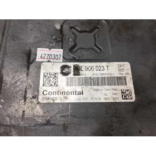 Volkswagen Polo 1.6 TDI Motor Beyni 5WP42876AA 03L906023T SIMOSPCR2.1