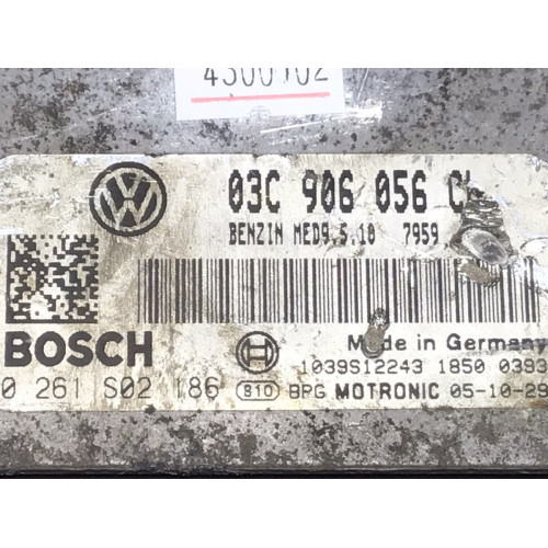 Volkswagen Touran 1.6 Motor Beyni MED9.5.10 0261S02186 03C906056CL