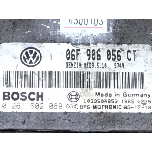 Volkswagen Touran 2.0 Motor Beyni MED9.5.10 0261S02089 06F906056CT