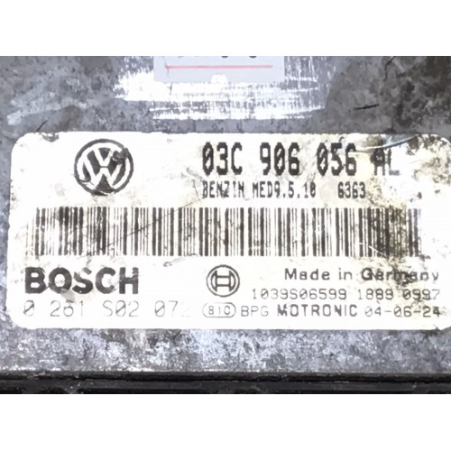 Volkswagen Golf5 1.6 FSI Motor Beyni 03C906056AL 0261S02072