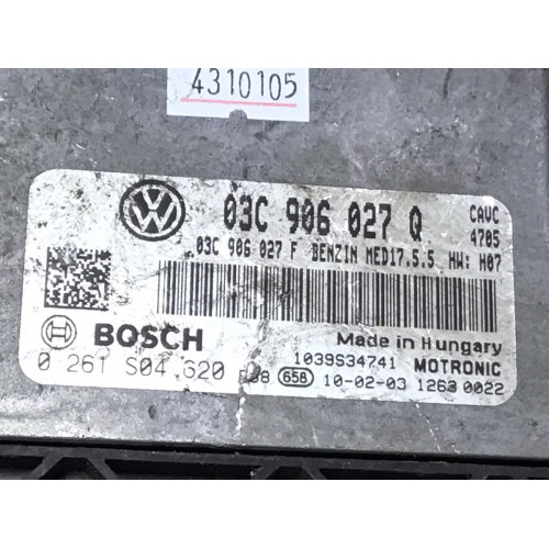 Volkswagen Touran 1.4 Motor Beyni 0261S04620 03C906027Q MED17.5.5