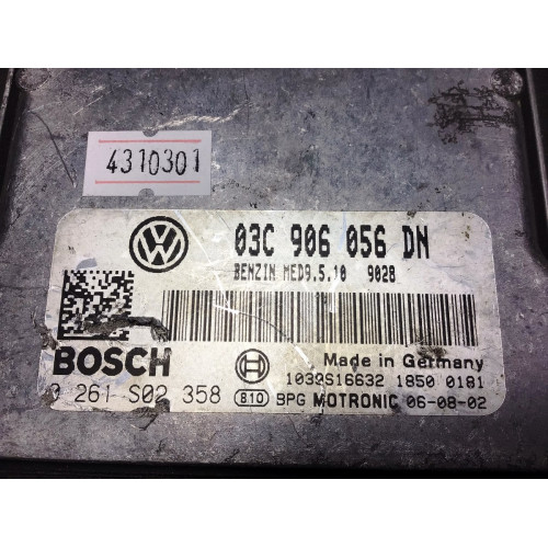Volkswagen Golf Motor Beyni 0261S02358 03C906056DN