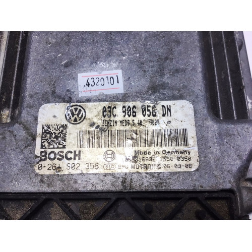 Volkswagen Golf Motor Beyni 0261S02358 03C906056DN