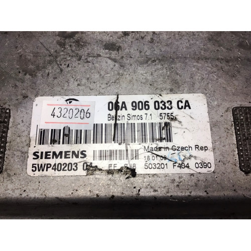 Volkswagen Golf 5 1.6 Motor Beyni 06A906033CA 5WP4020304 İmmo Off tak çalıştır 